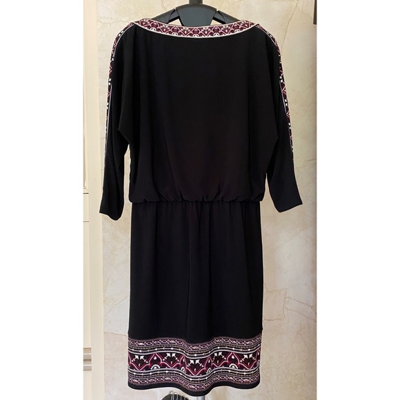 WHBM Blouson Dress with Peek-a-boo Sleeves XS - Picture 10 of 13